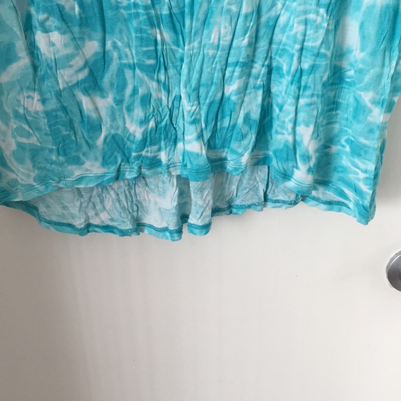 Michael Kors XL Women’s Tie Dye Tshirt. Turquoise - Picture 3 of 4